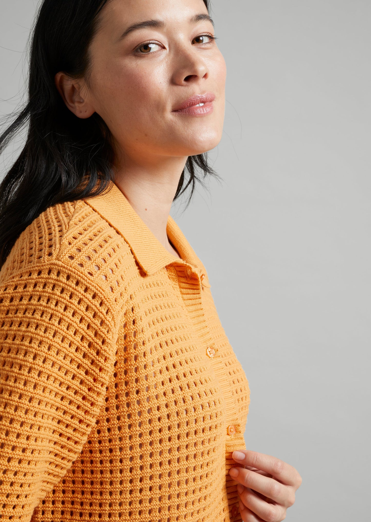 Pointelle Knit Shirt
