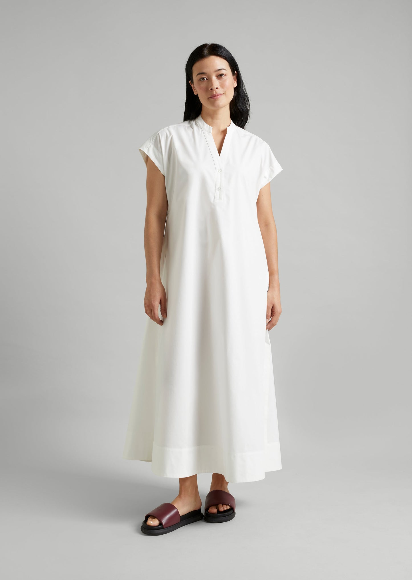 Aura Cotton Maxi Dress