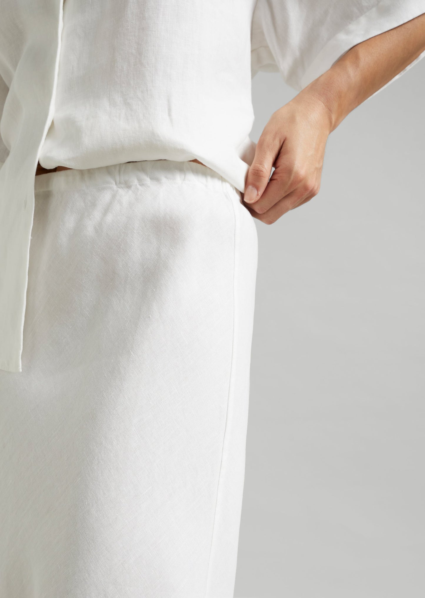 Linen Maxi Skirt