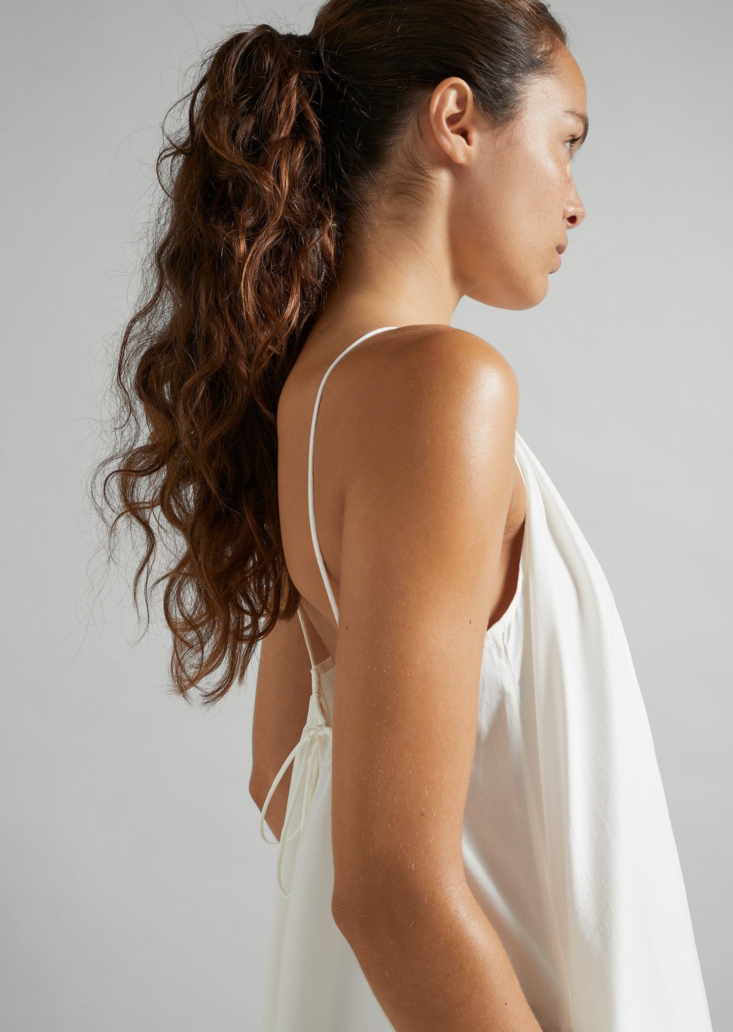 Cotton Poplin Maxi Dress