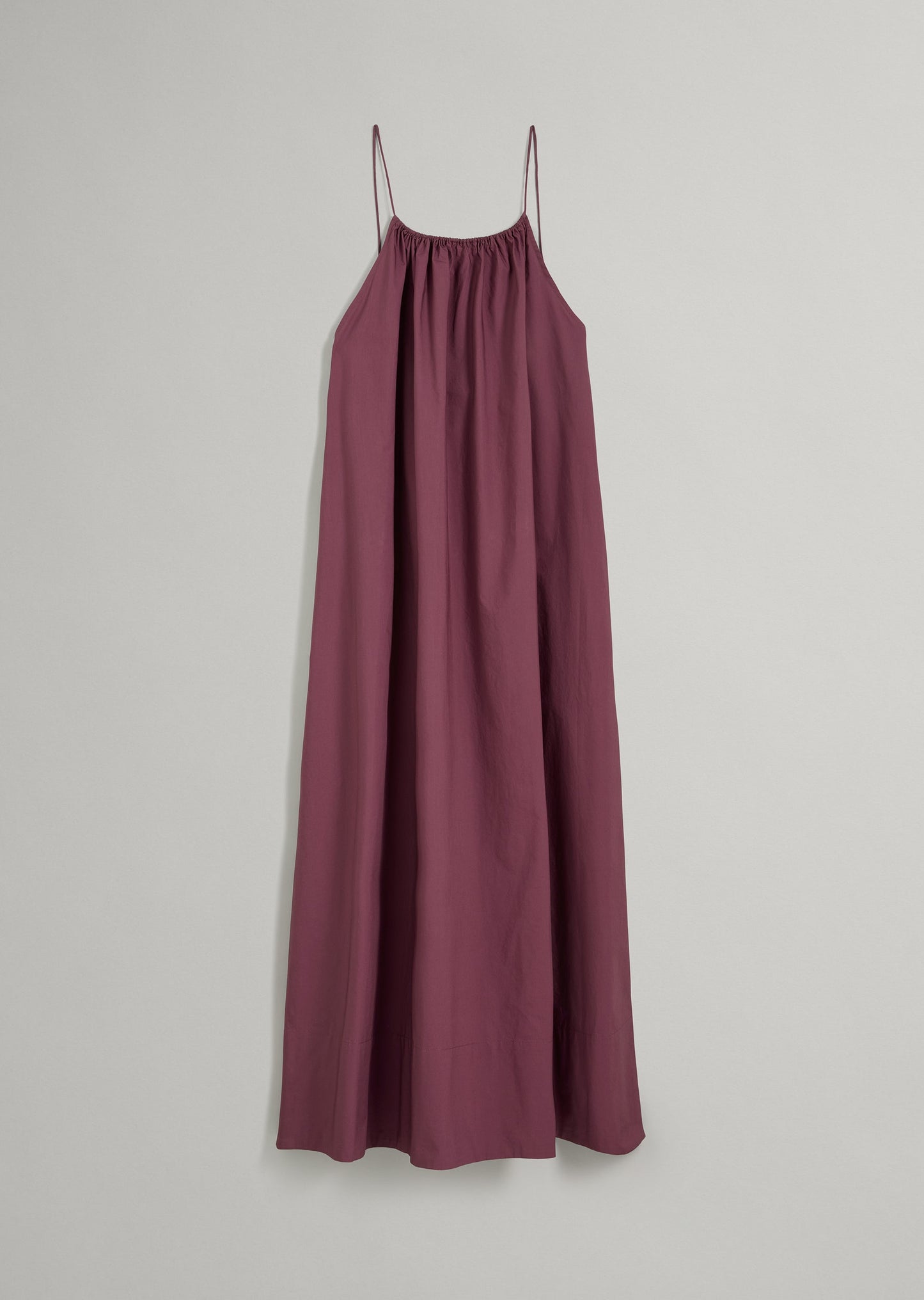 Cotton Poplin Maxi Dress