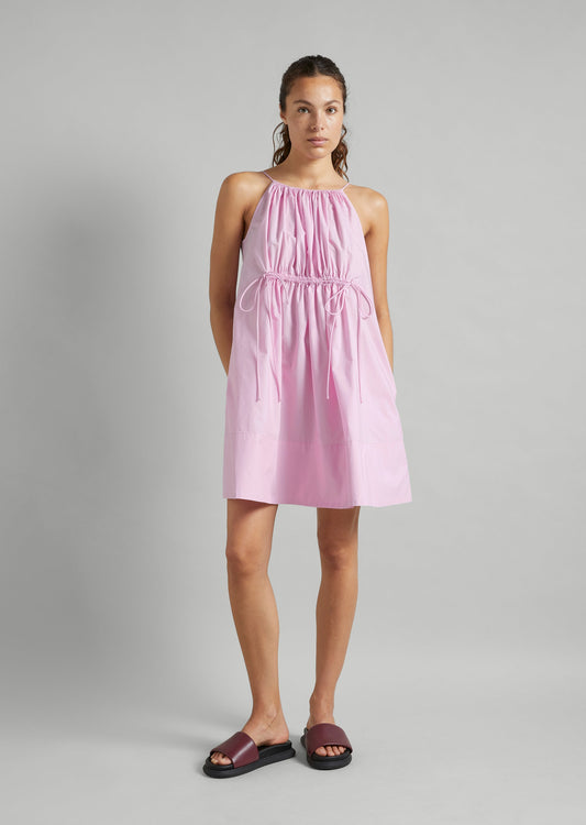Cotton Poplin Mini Dress