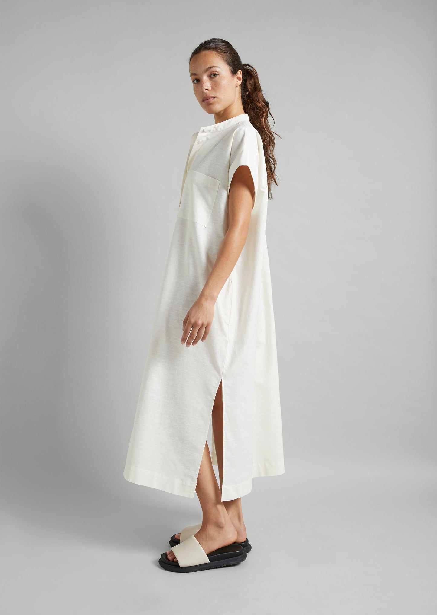Button Thru Shirt Dress