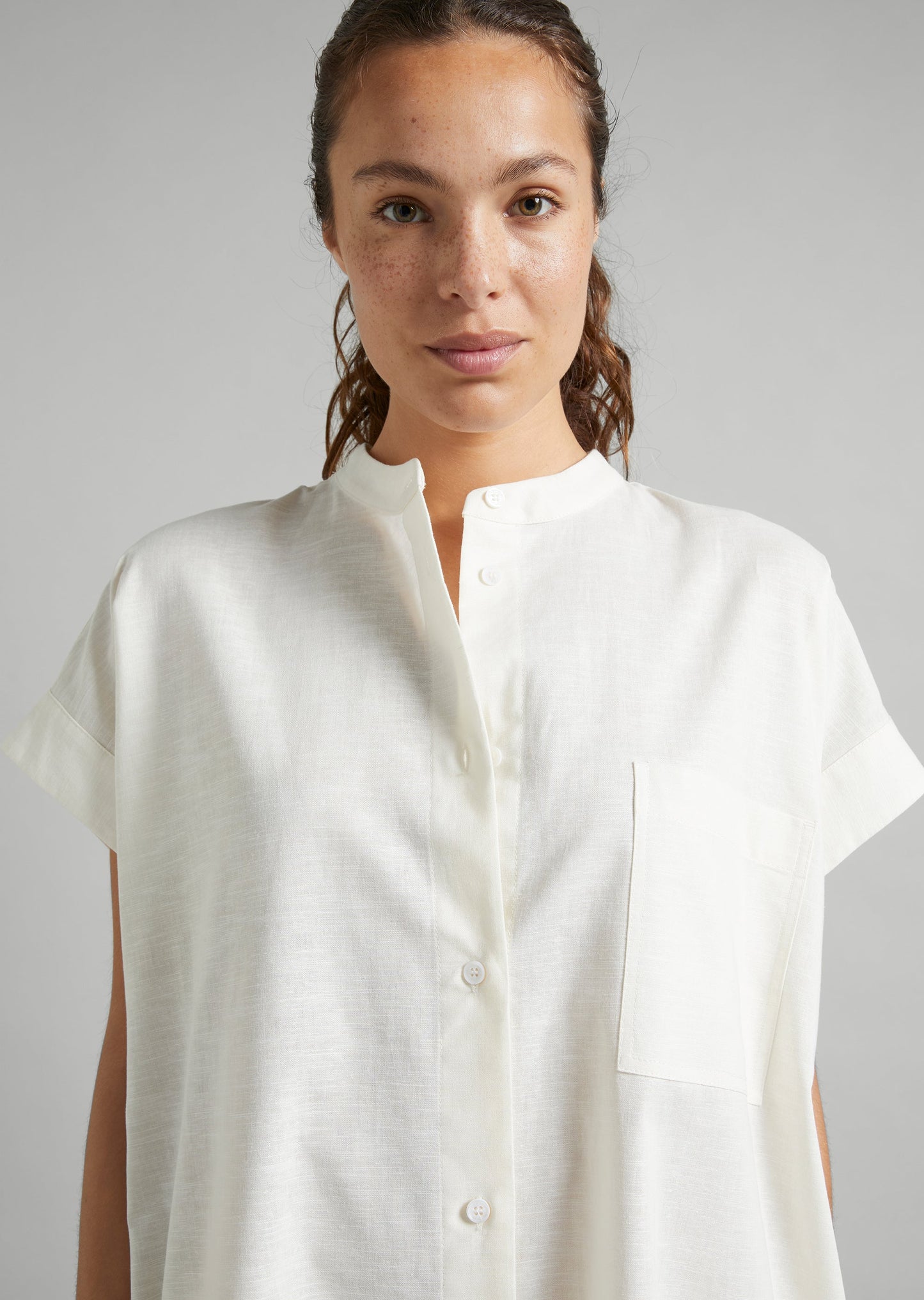 Button Thru Shirt Dress