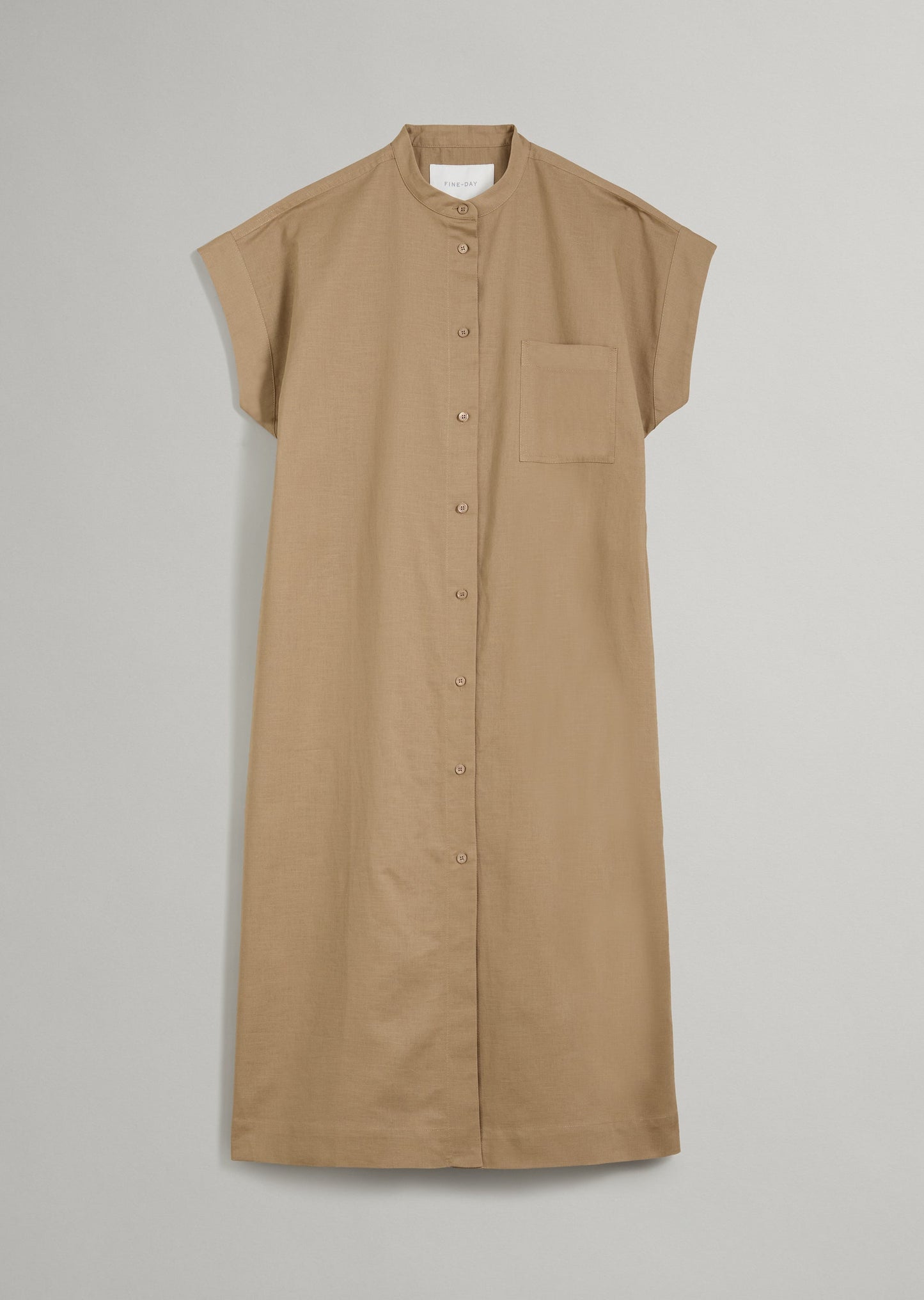Button Thru Shirt Dress