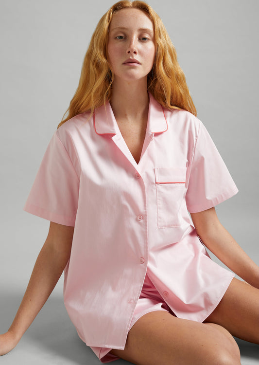 Piped PJ Shirt