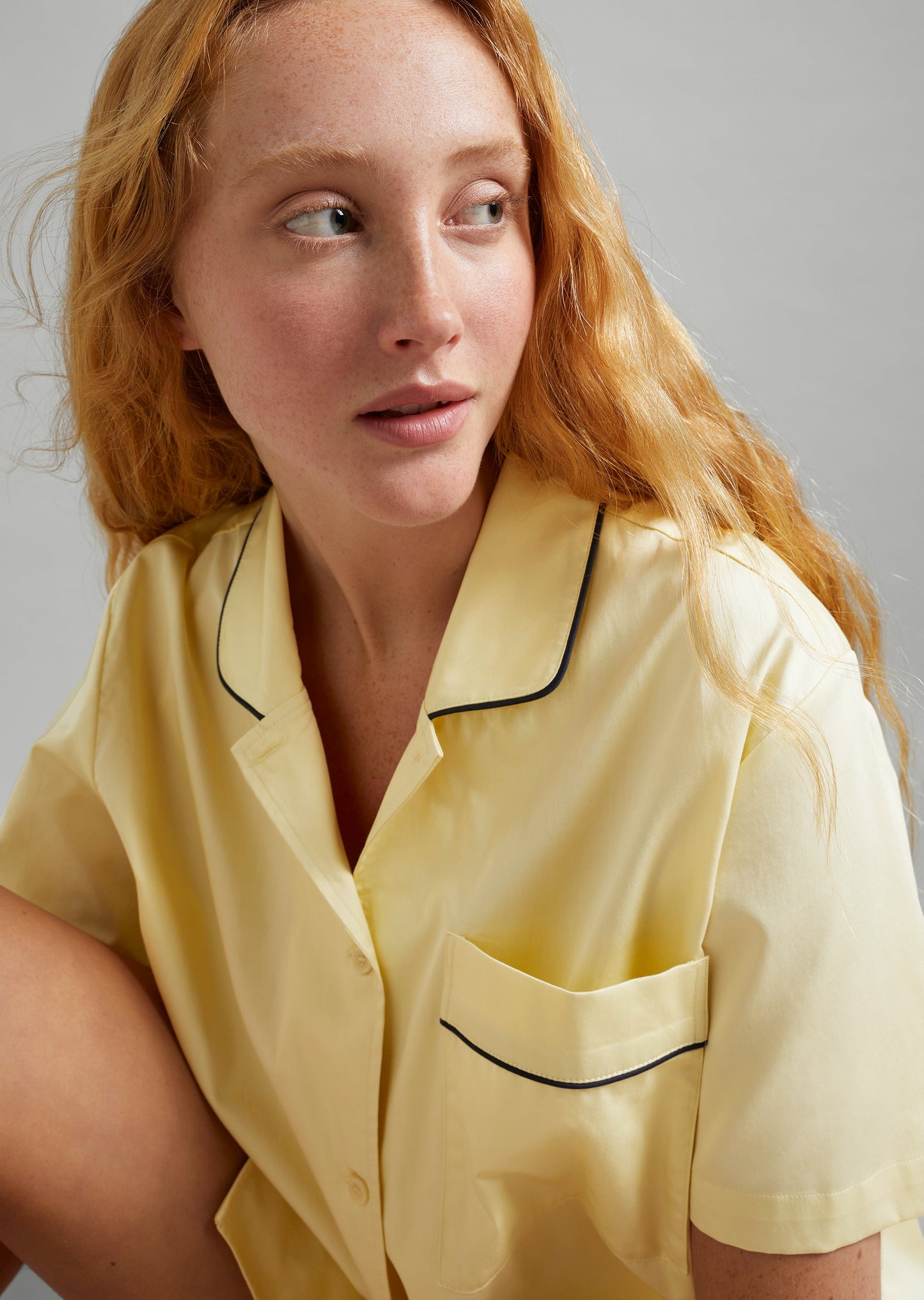 Piped PJ Shirt