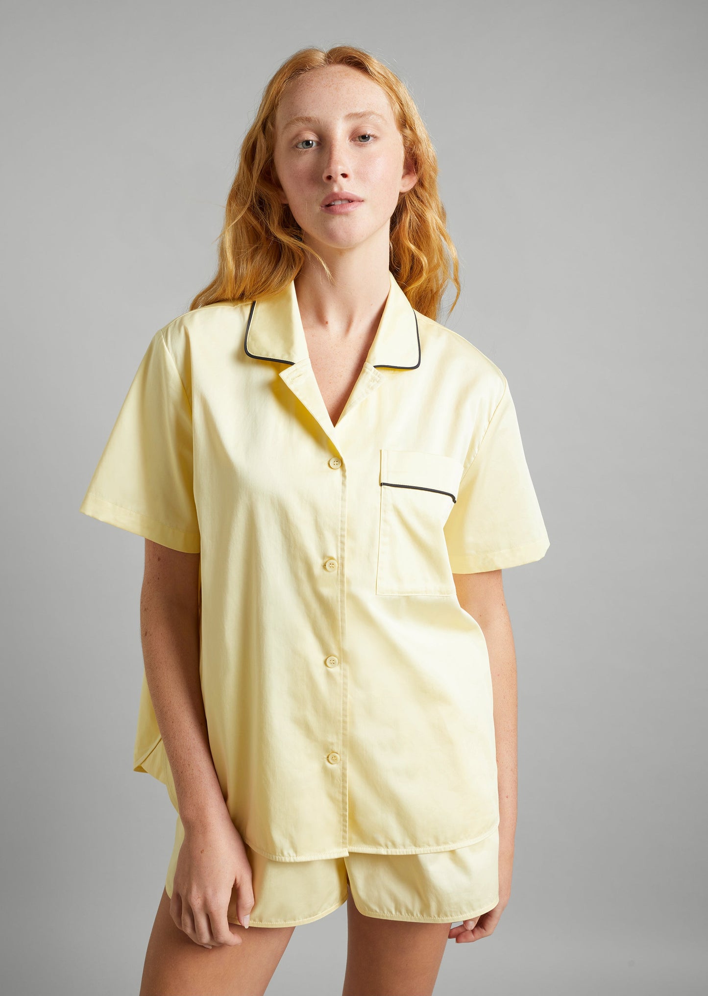 Piped PJ Shirt