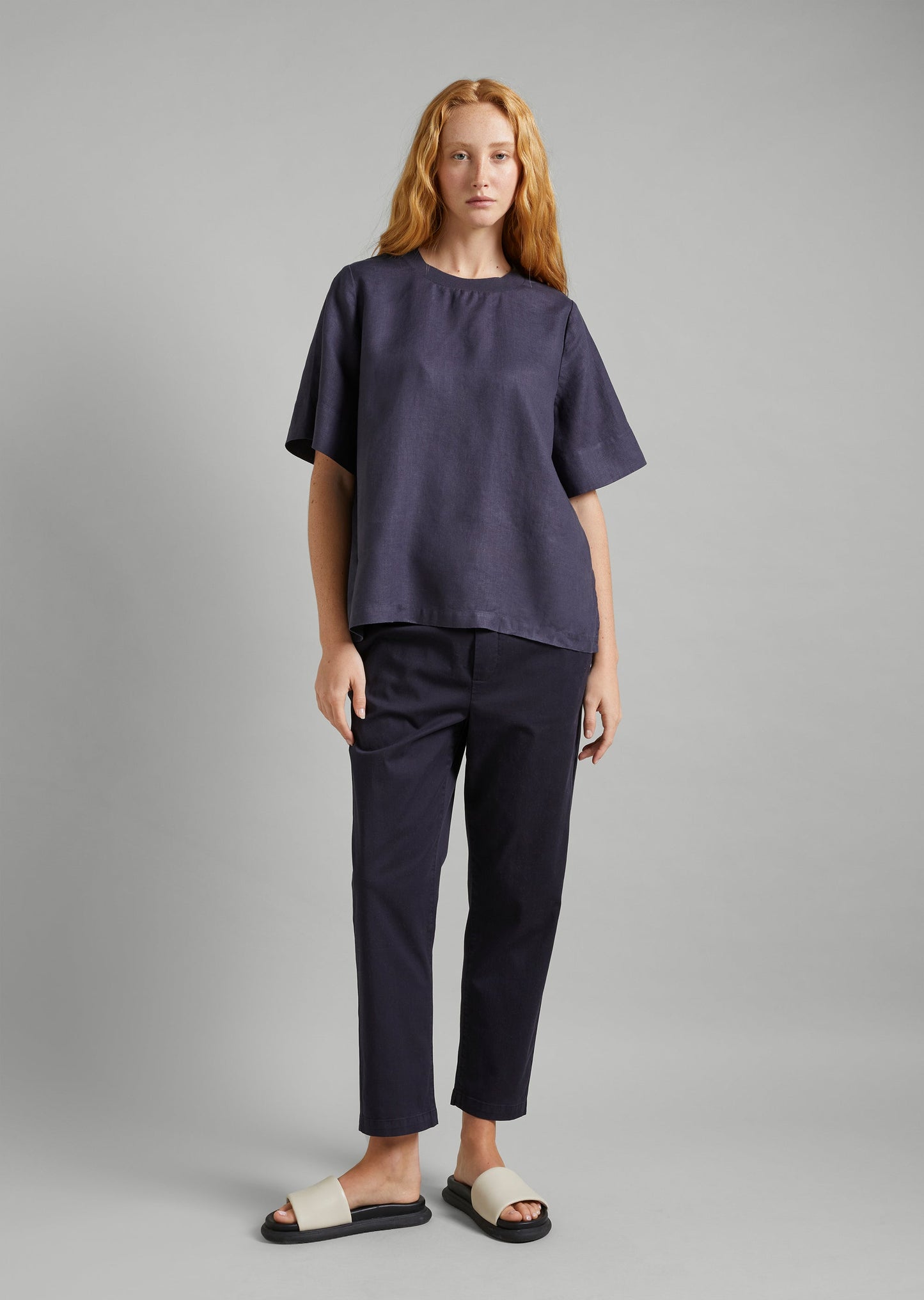 Cotton Drawcord Pant