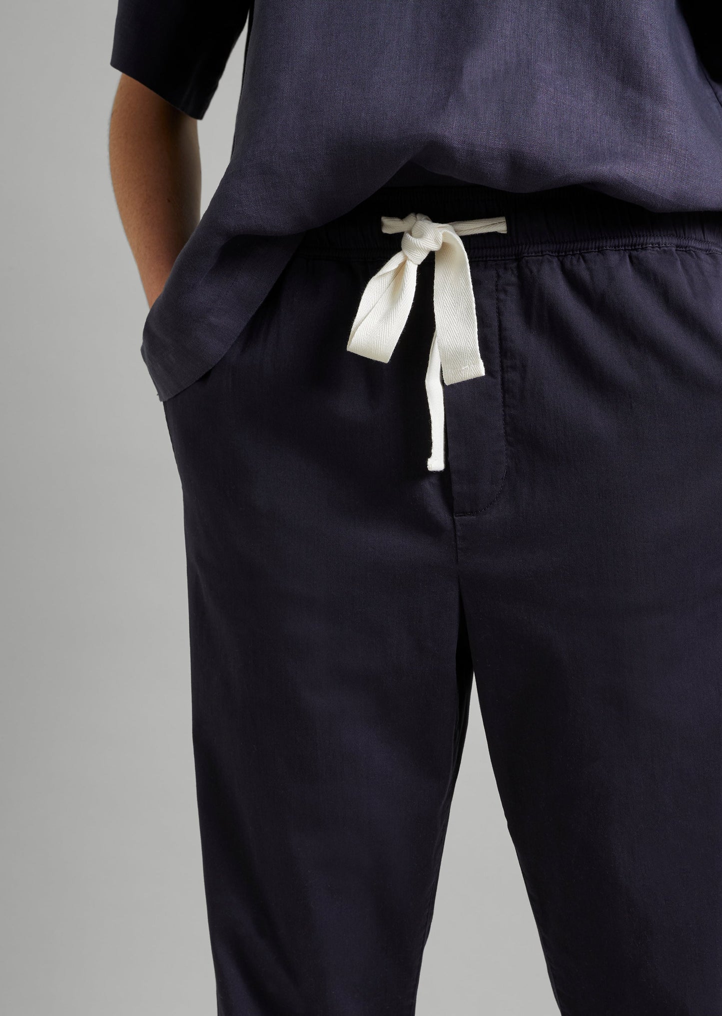 Cotton Drawcord Pant