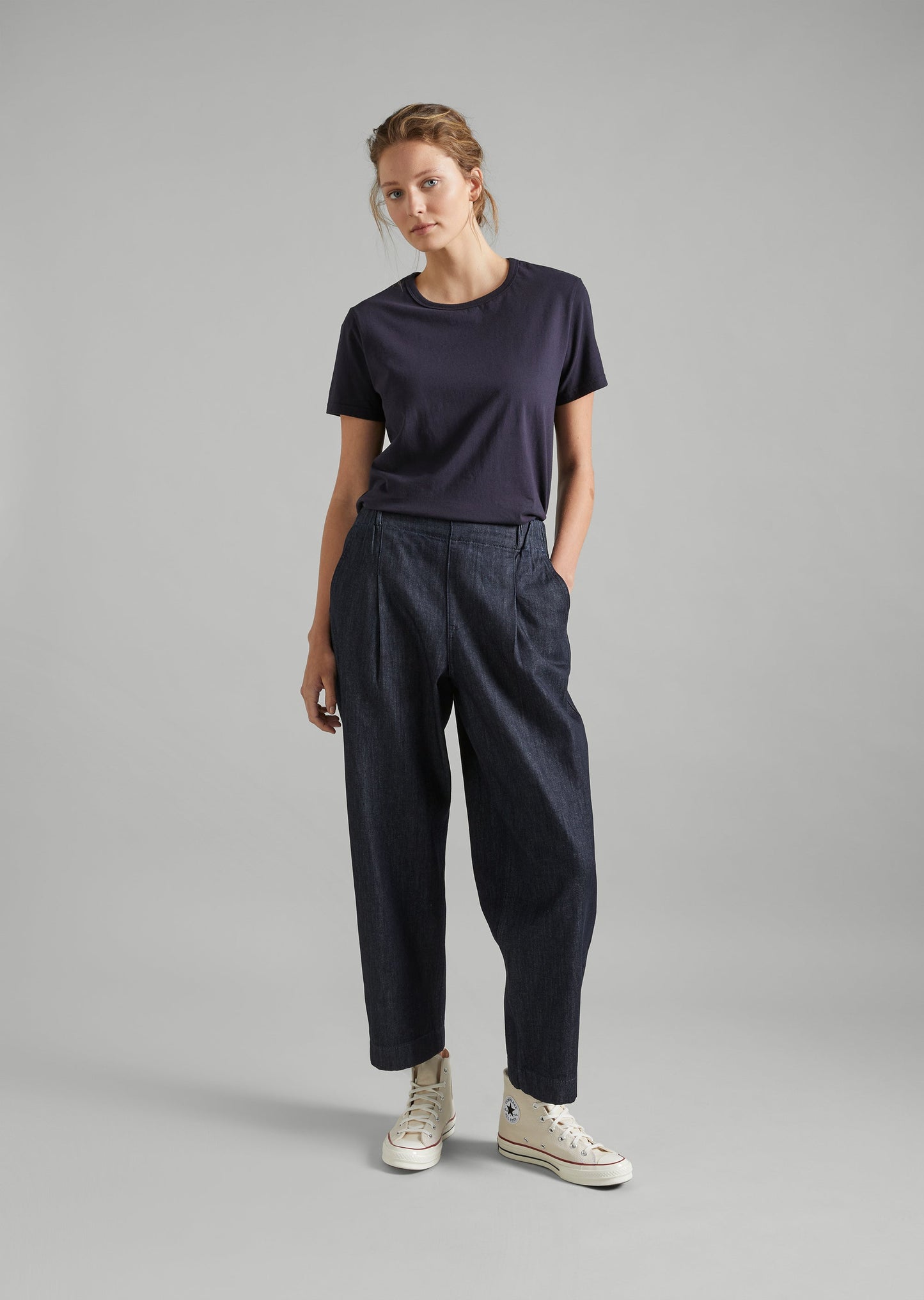Denim Crop Pant