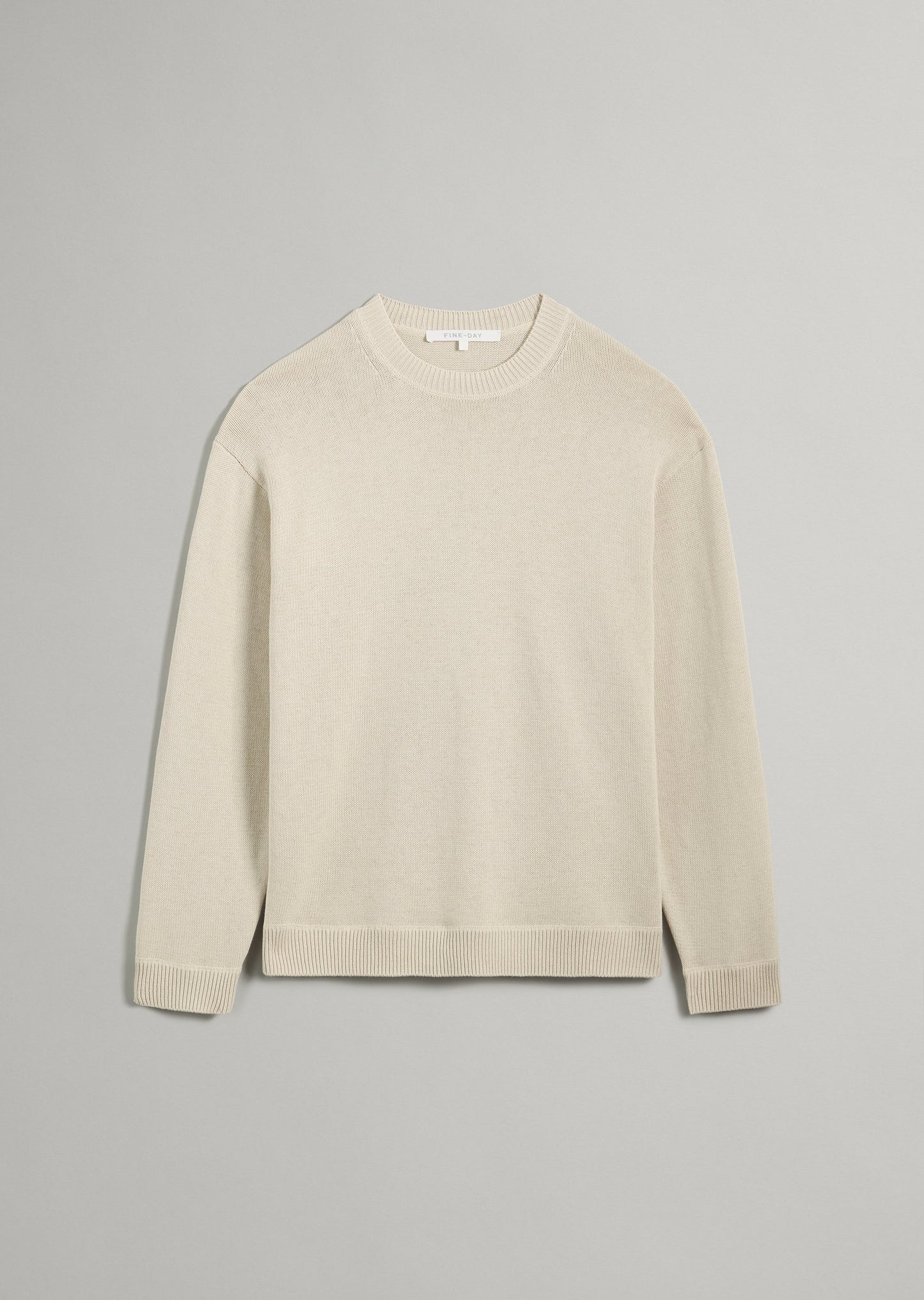 Crew Neck Cotton Knit