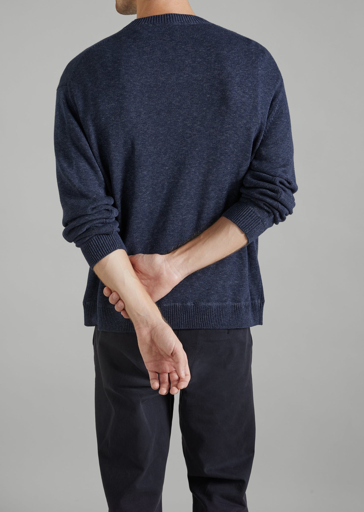 Crew Neck Cotton Knit