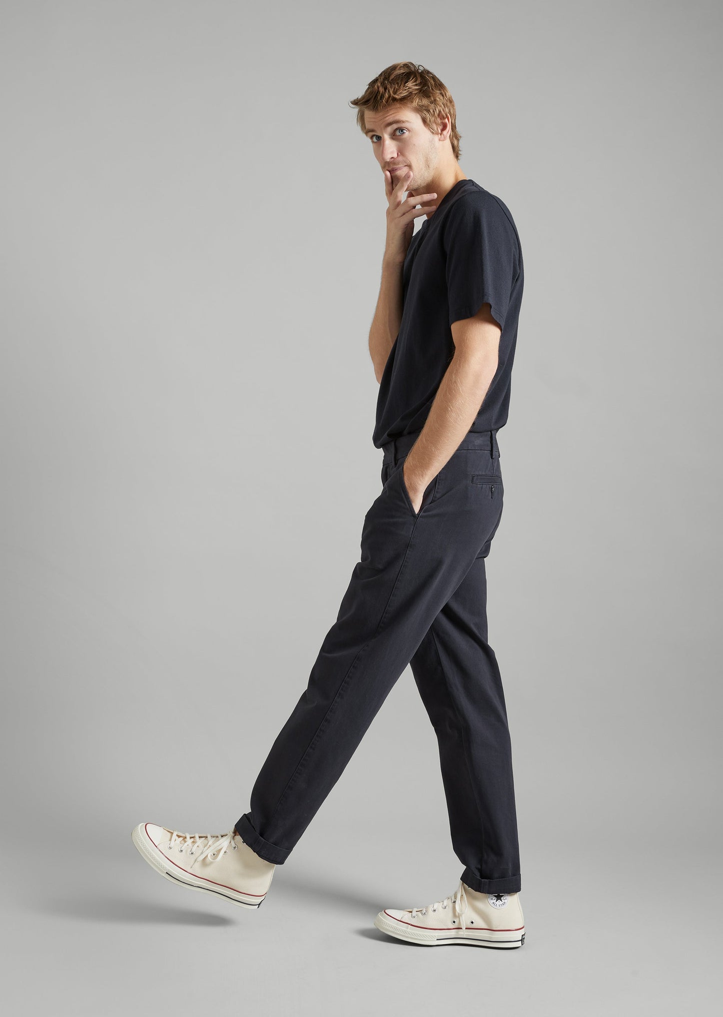 Overdyed Cotton Chino
