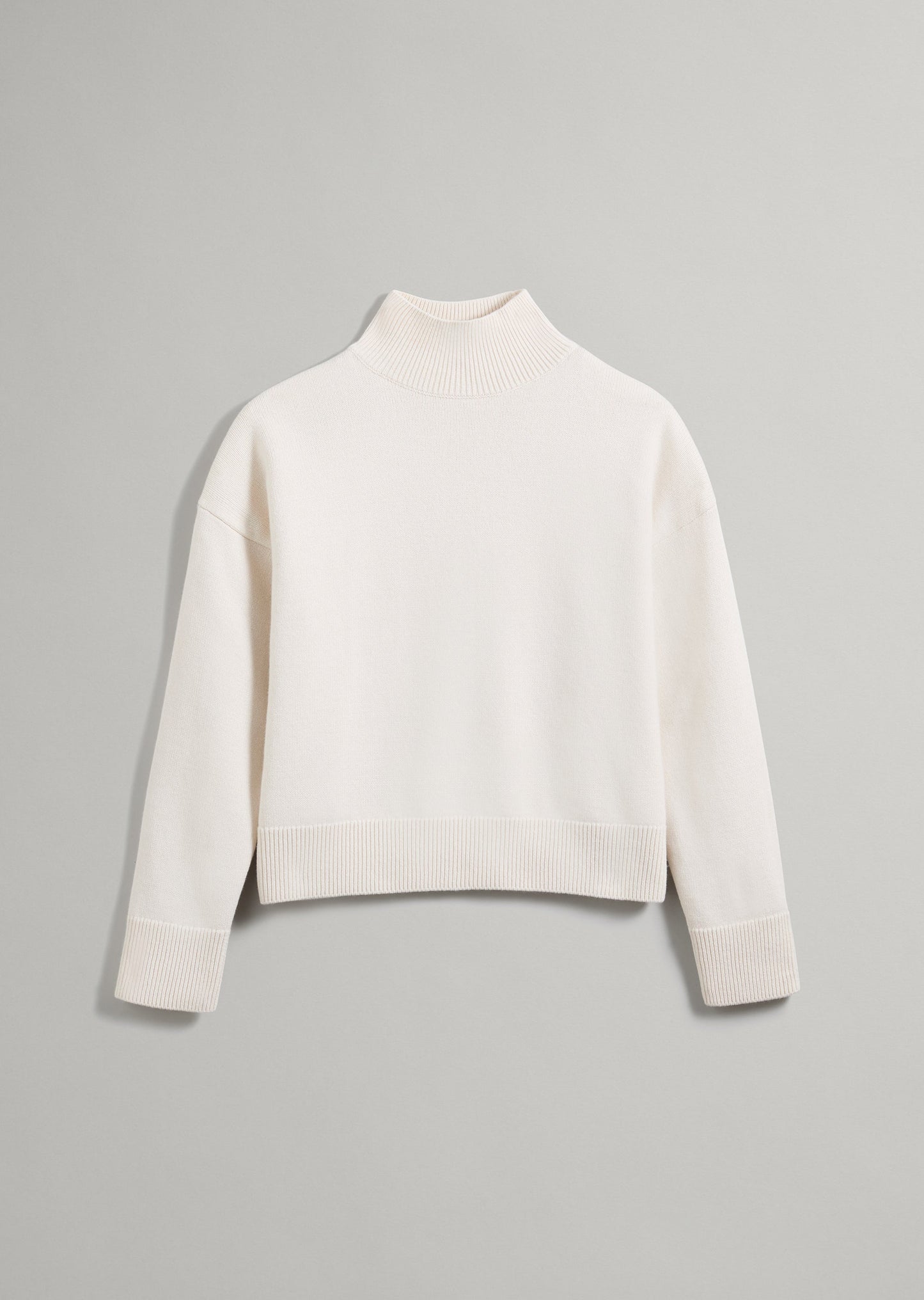 Mock Neck Knit Jumper