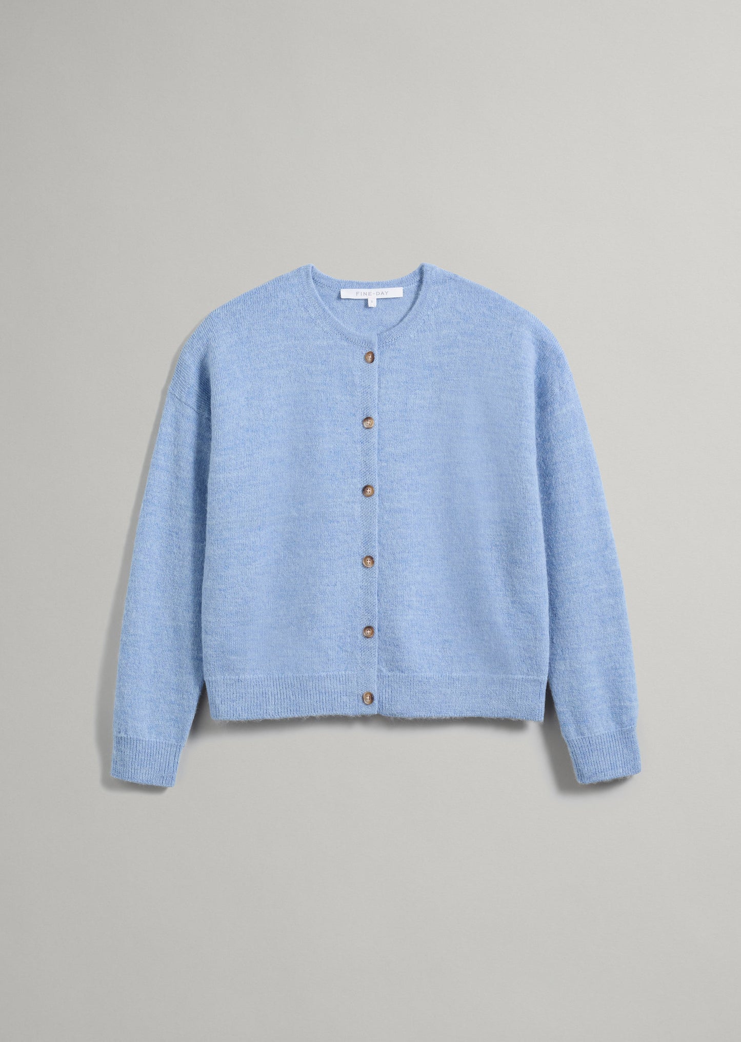 Crew Neck Cardigan