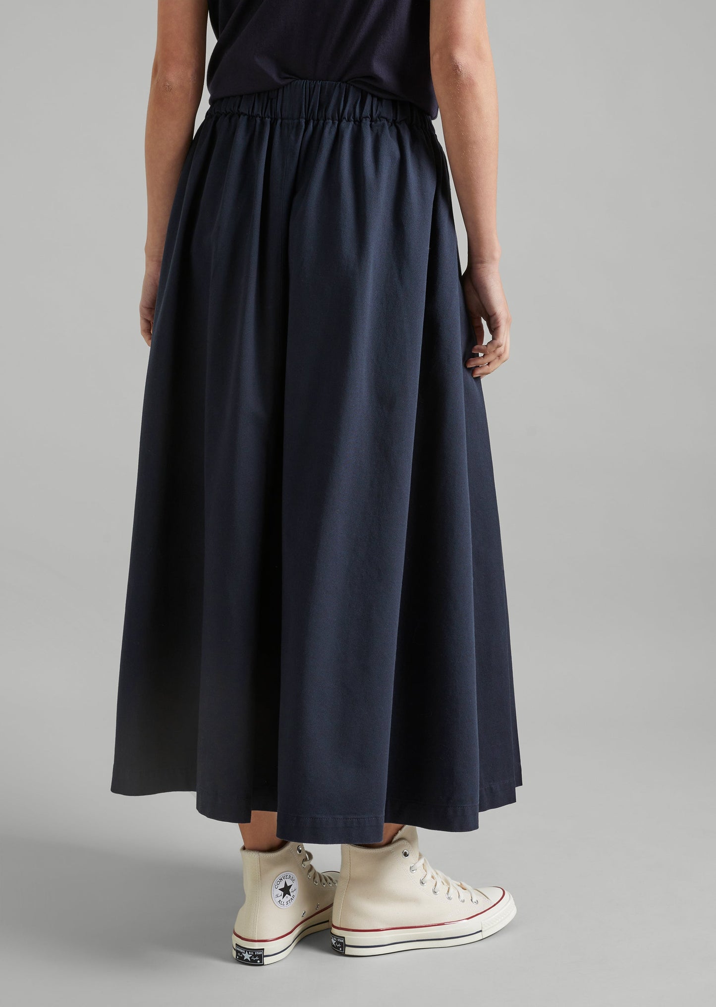 Pleat Front Skirt