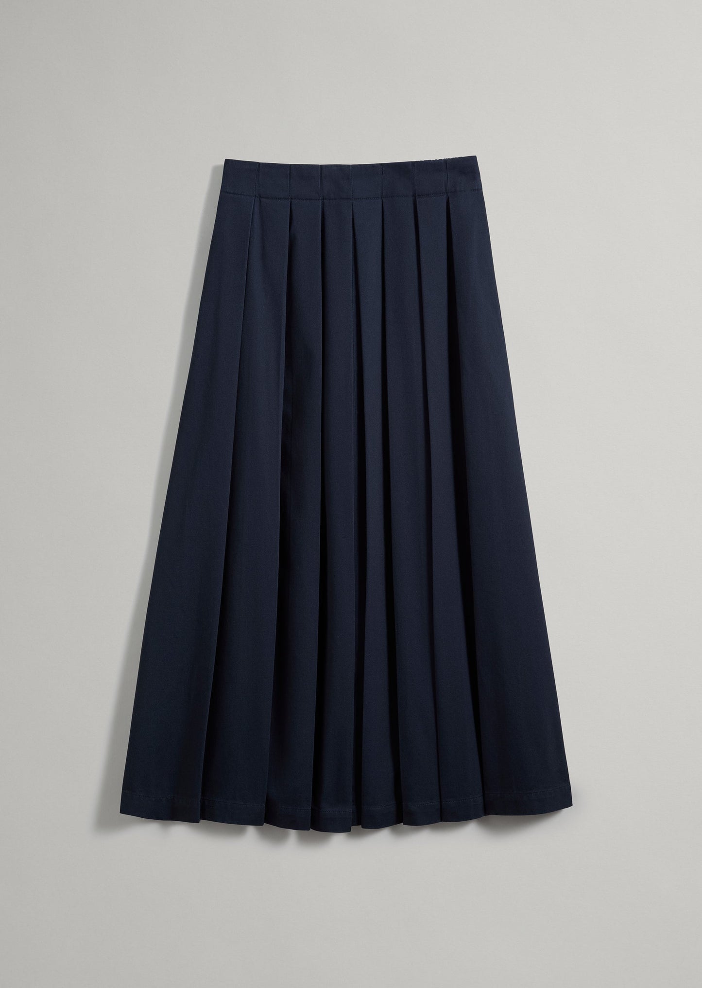 Pleat Front Skirt