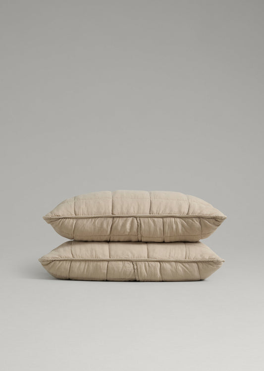 Quilted Pillow Covers