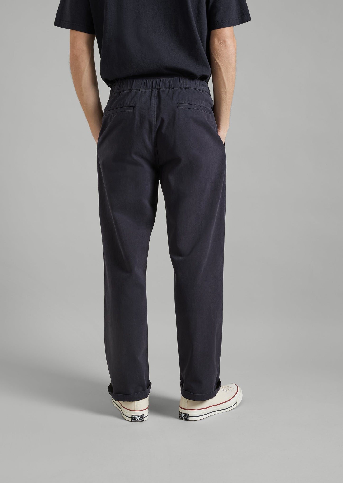 Elastic Relaxed Chino Pant