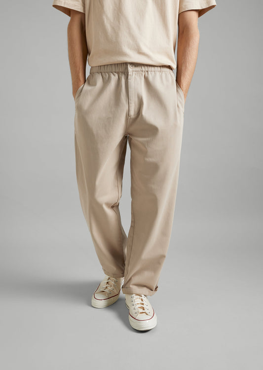 Elastic Relaxed Chino Pant