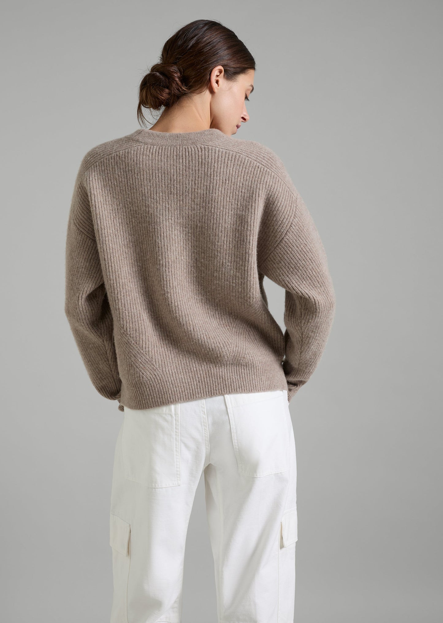 Ribbed Boxy Knit