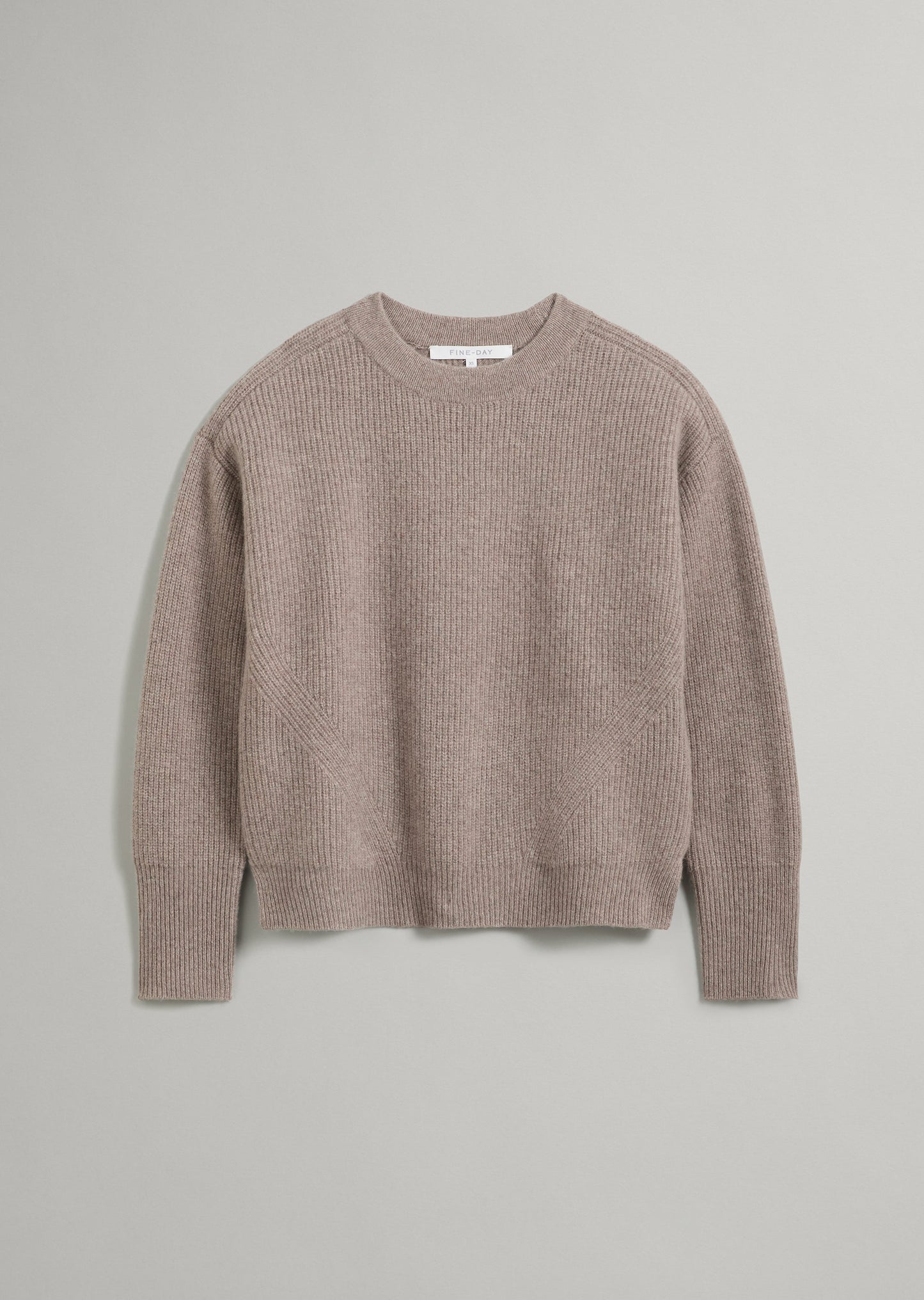 Ribbed Boxy Knit