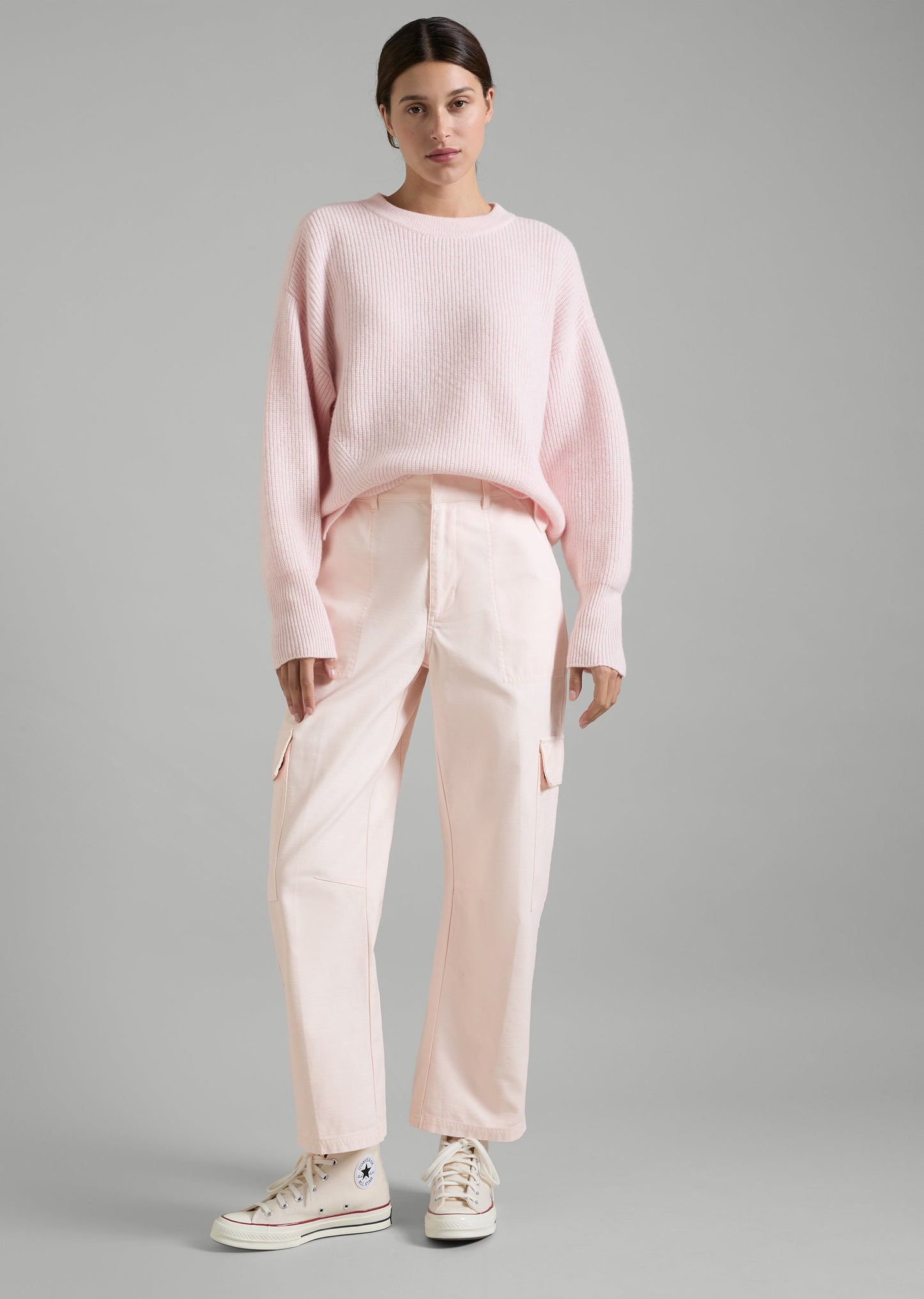 Ribbed Boxy Knit