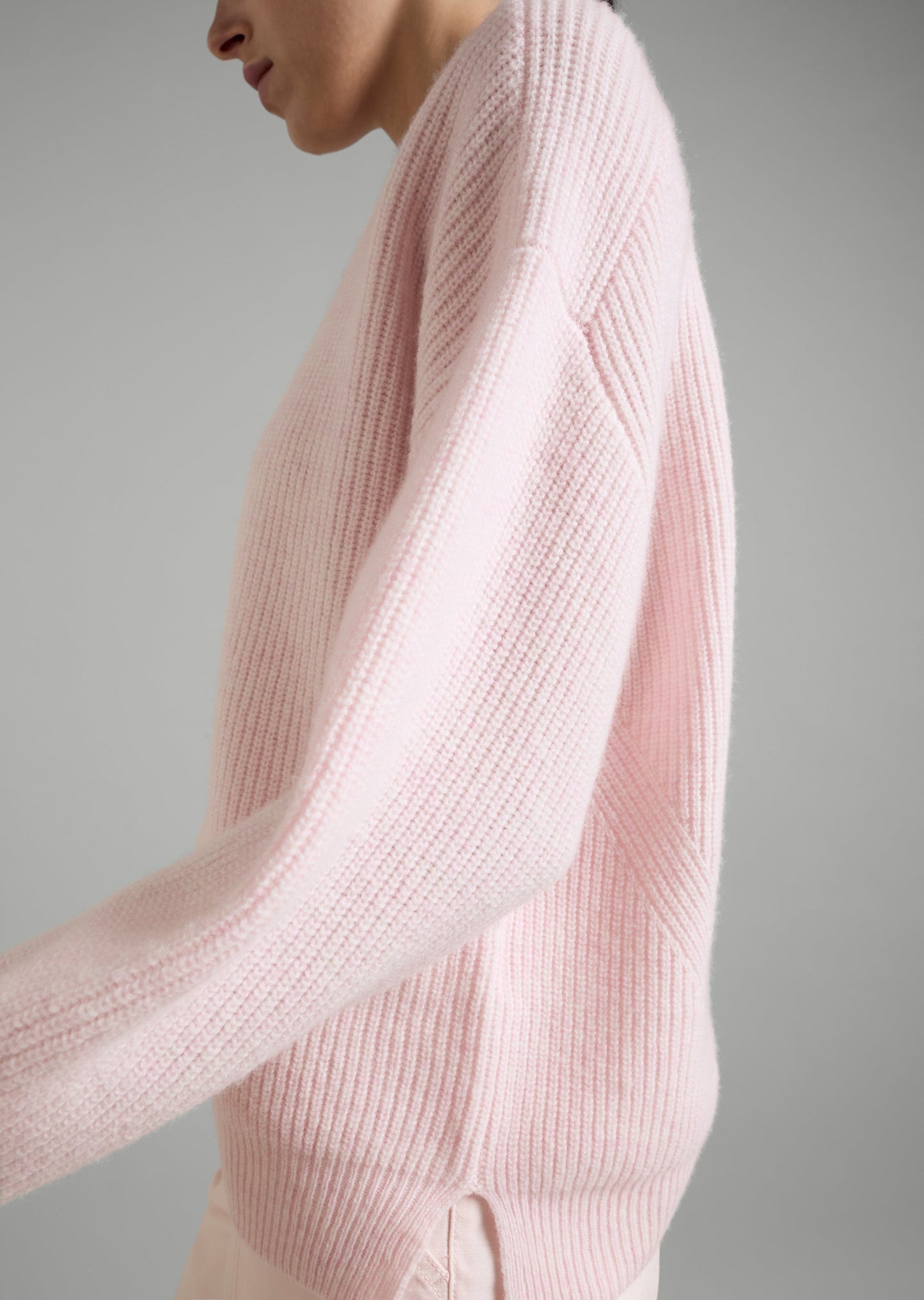 Ribbed Boxy Knit