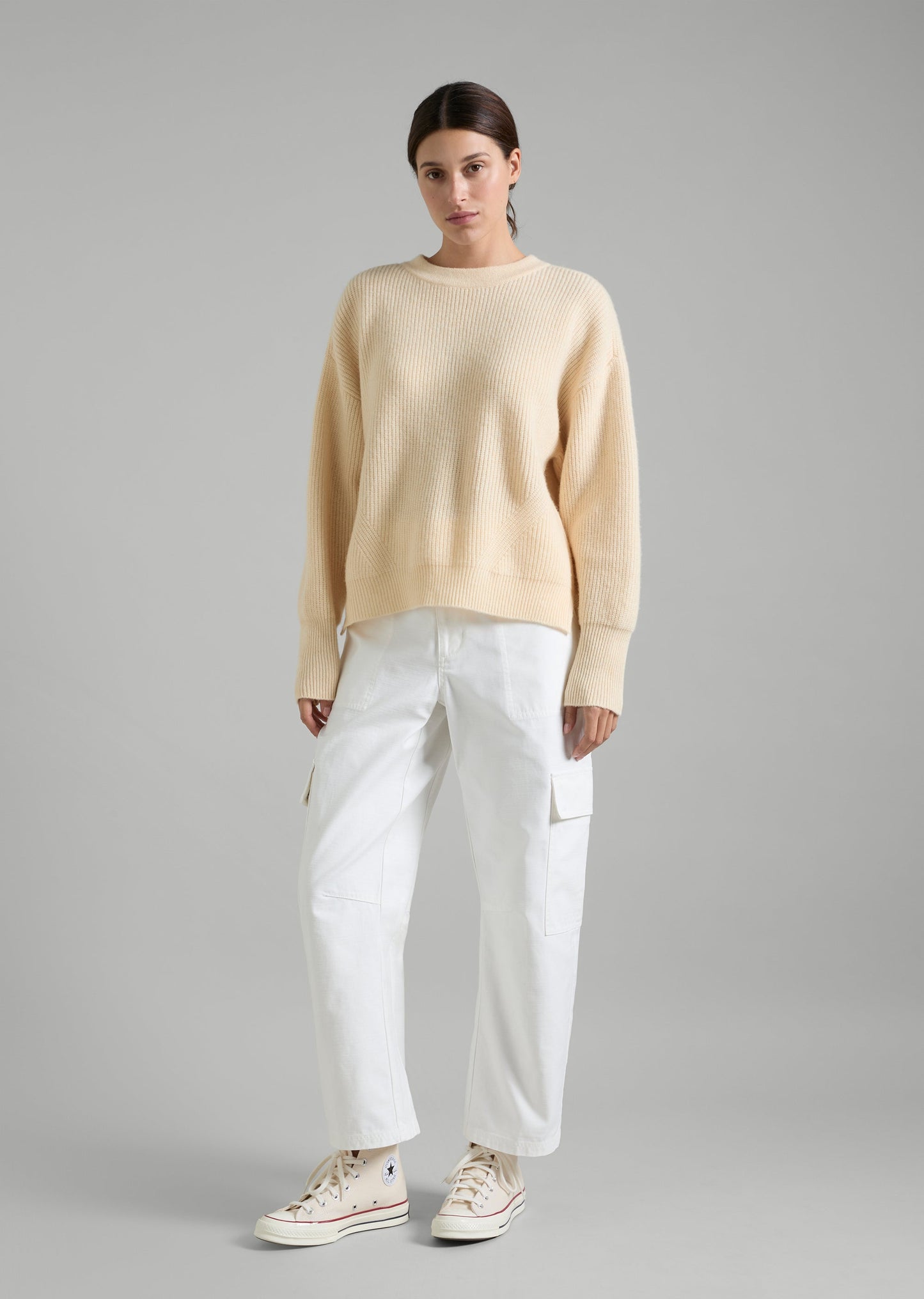 Ribbed Boxy Knit