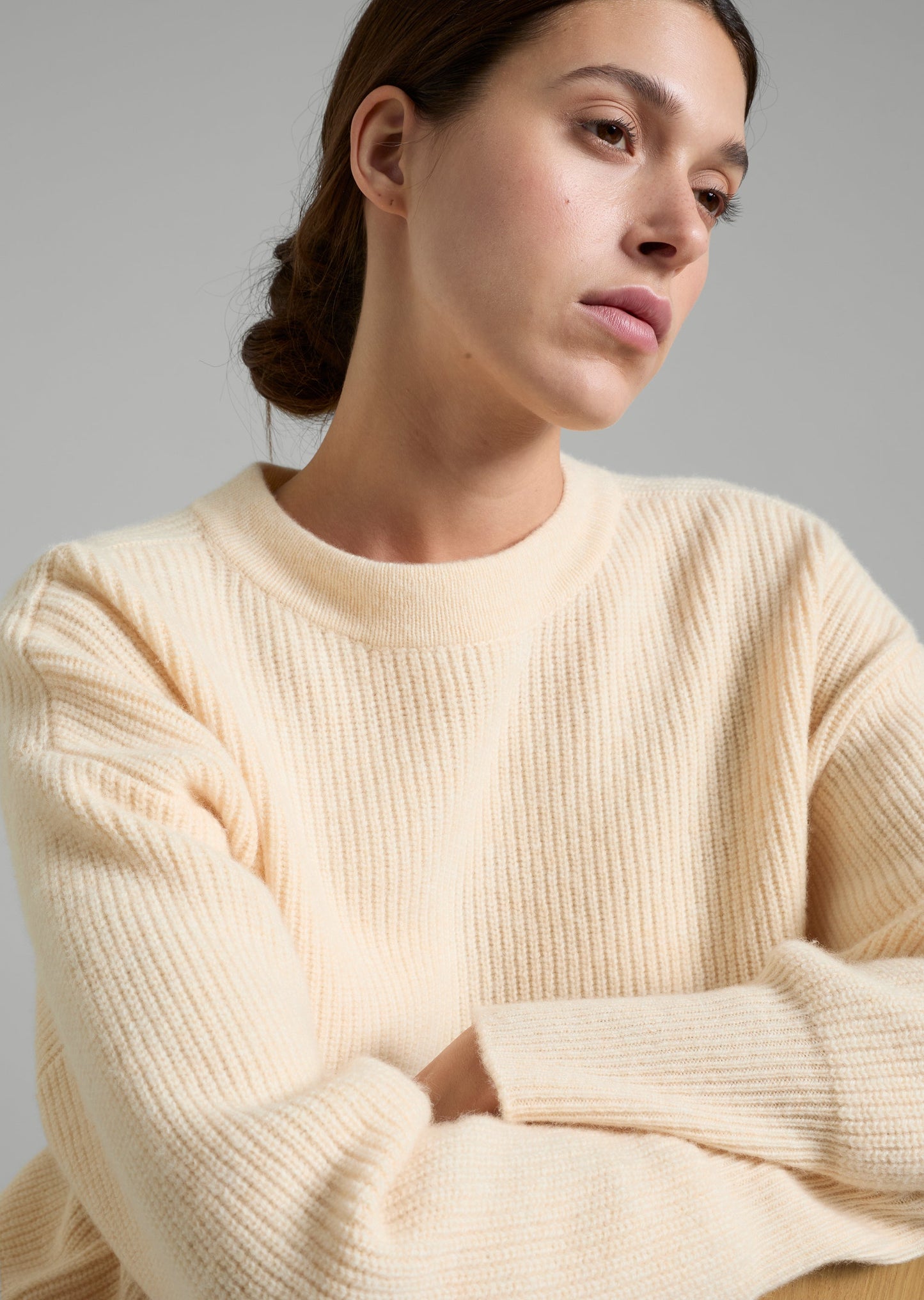 Ribbed Boxy Knit