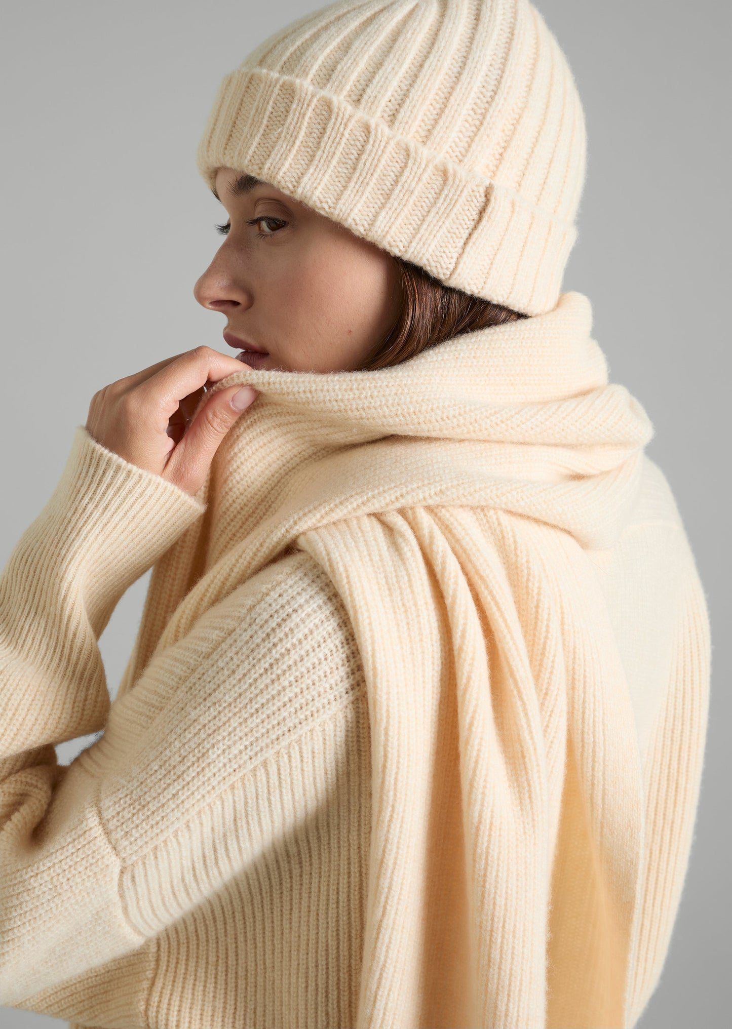 Ribbed Boxy Knit