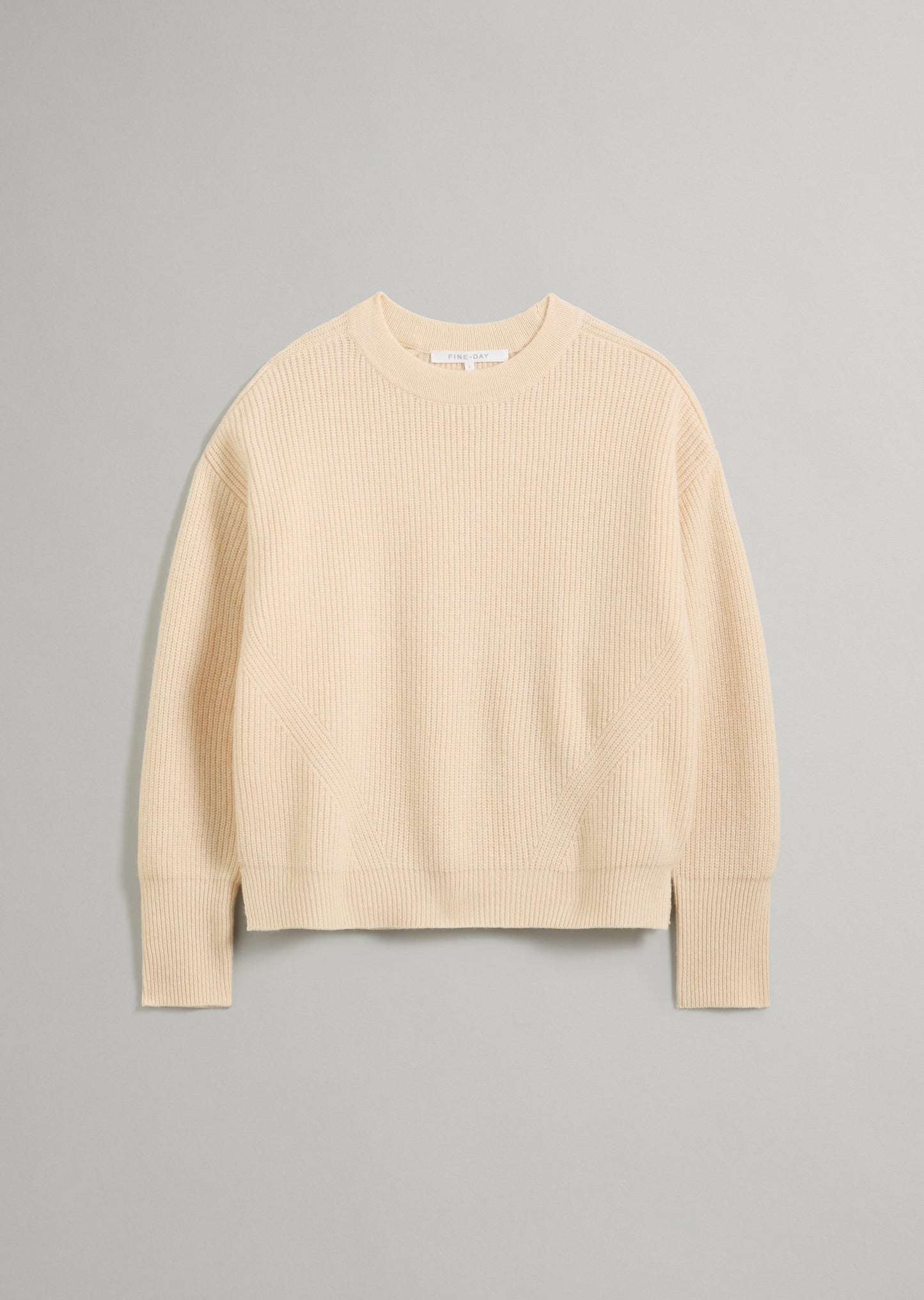 Ribbed Boxy Knit