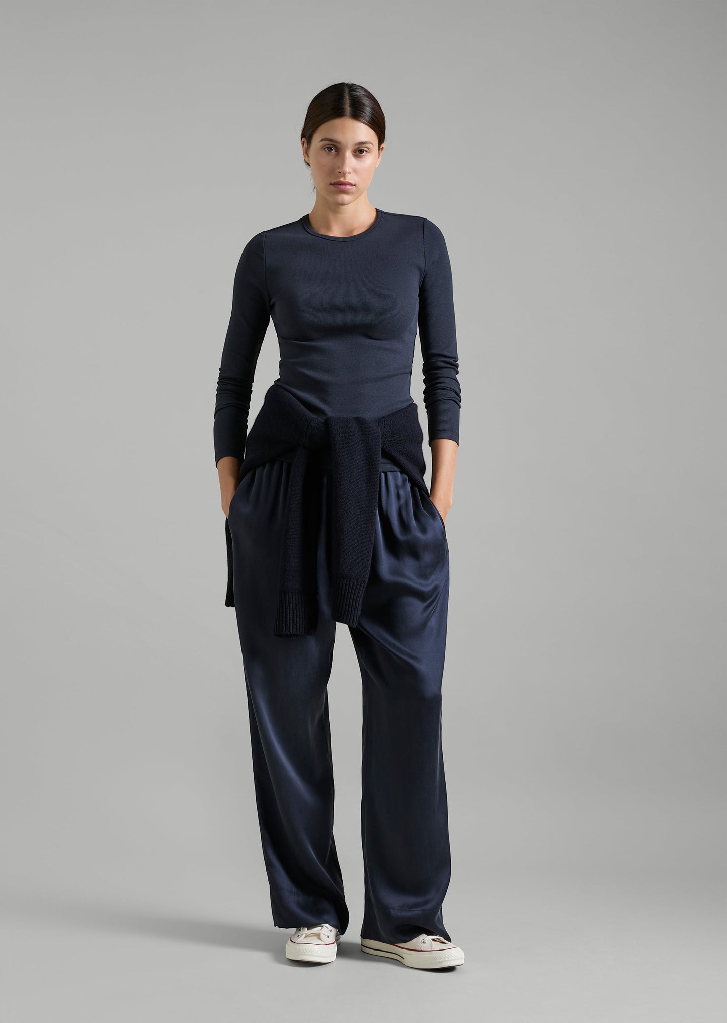 Rib LS Tee
