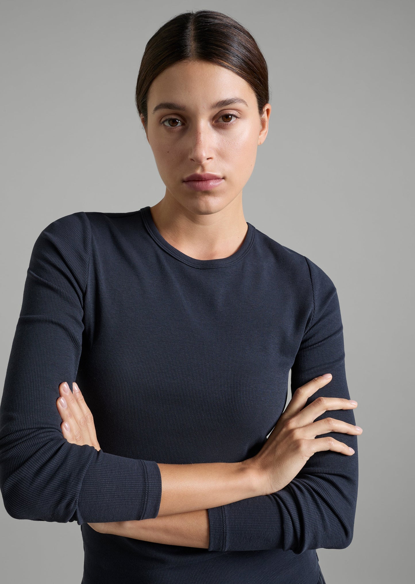 Rib LS Tee