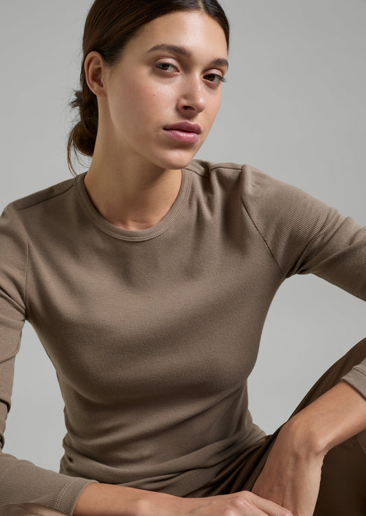 Rib LS Tee