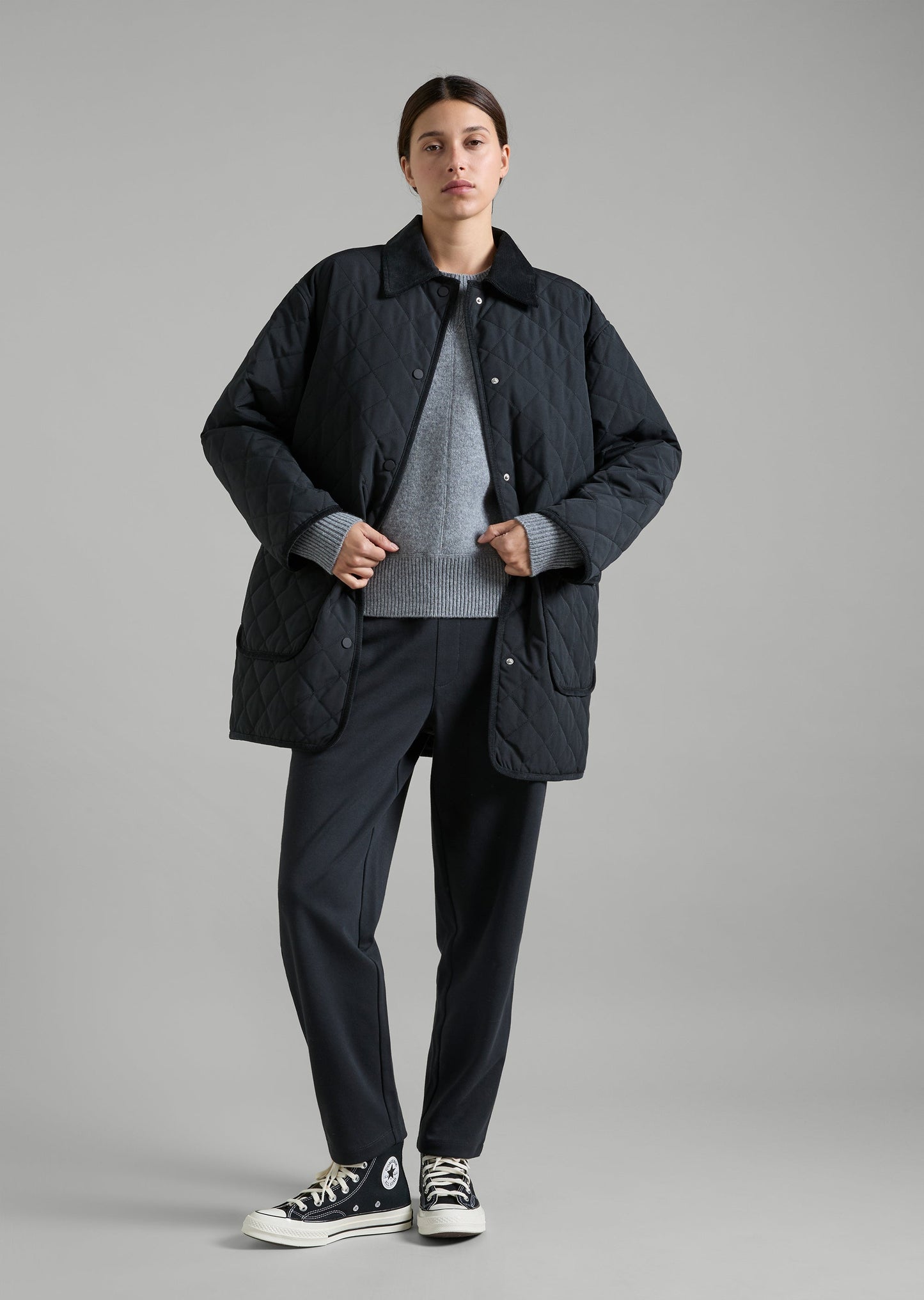 Quilted Cord Jacket