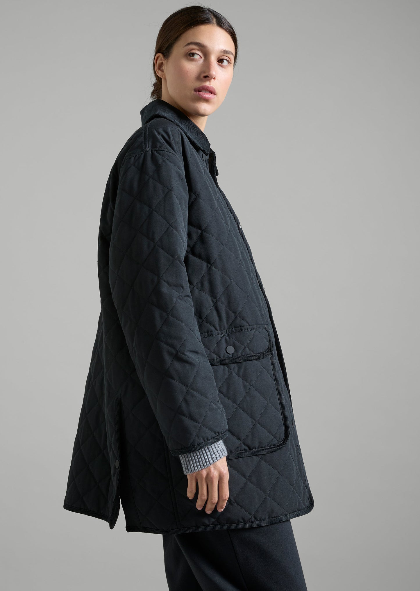 Quilted Cord Jacket