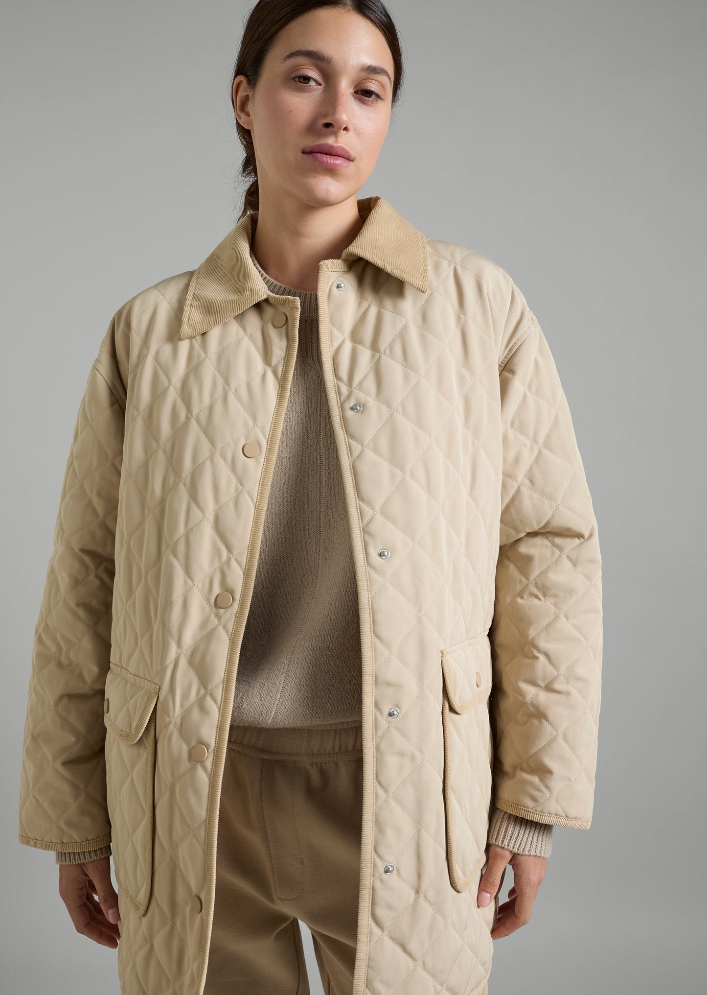 Quilted Cord Jacket