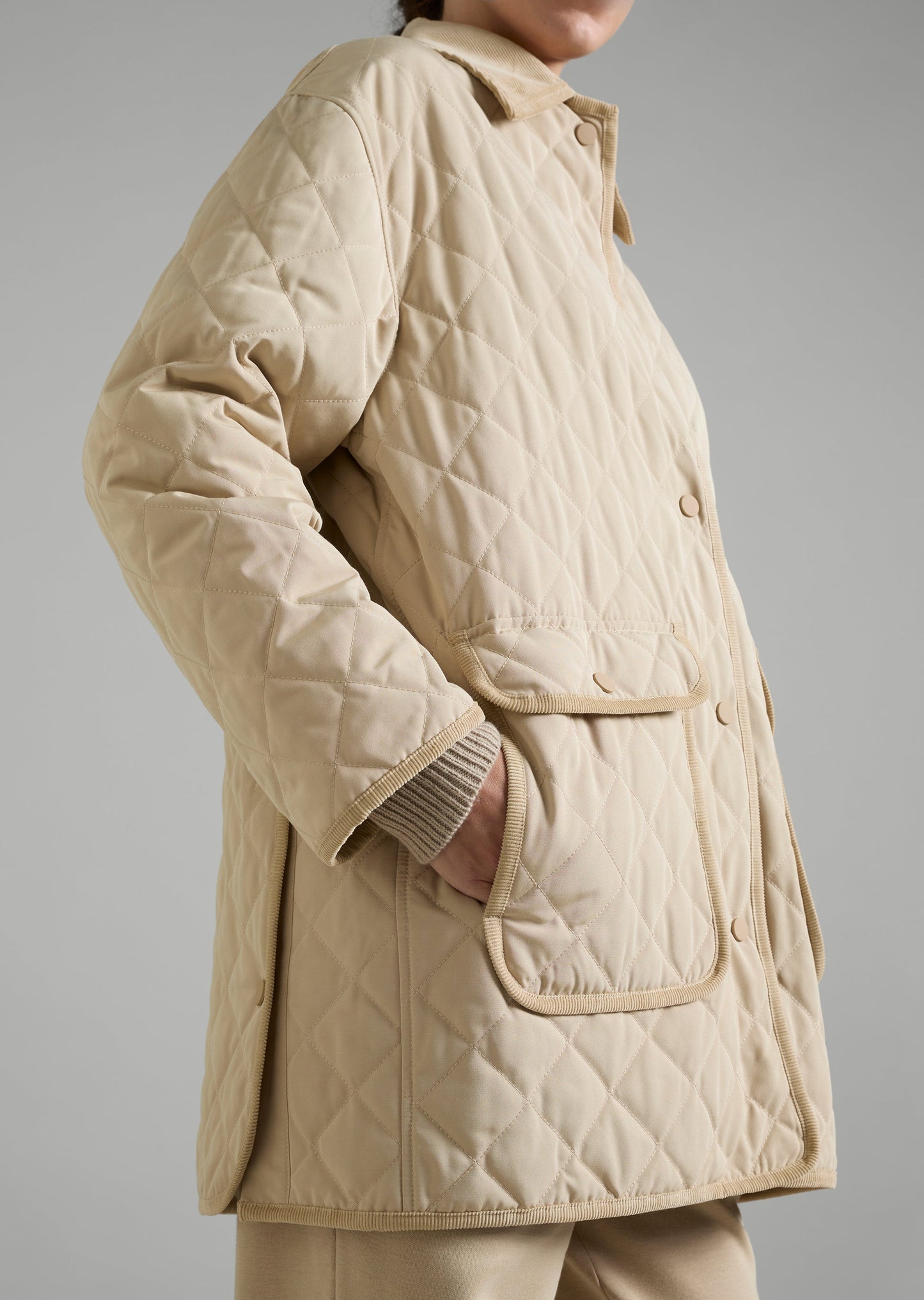 Quilted Cord Jacket