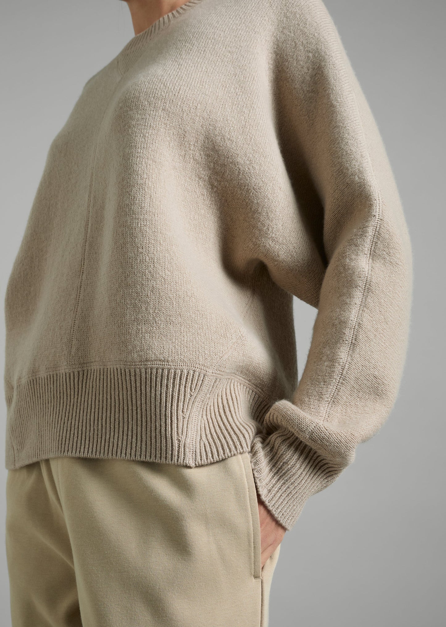 Knit Sweatshirt