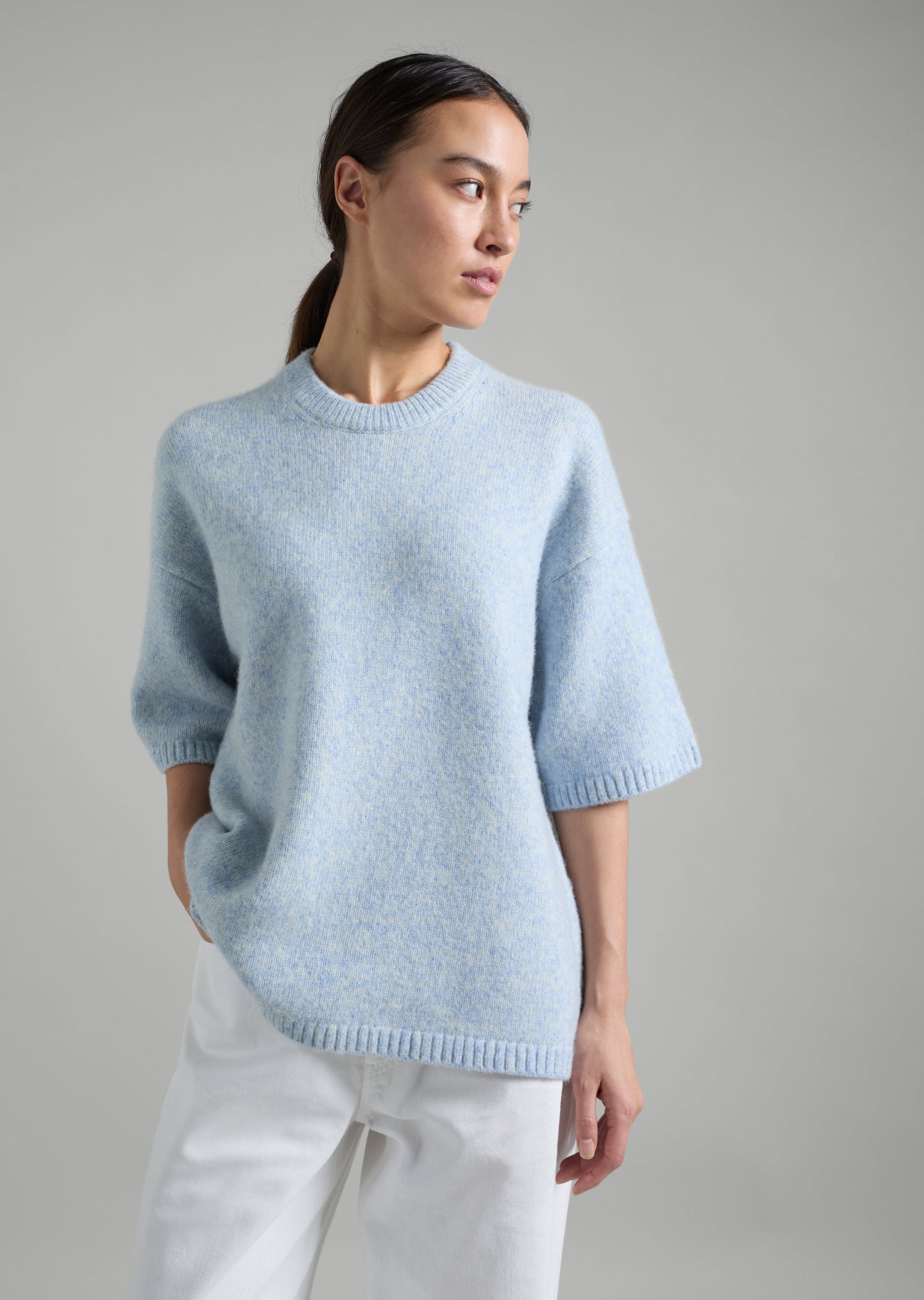 Boxy Knit Tee